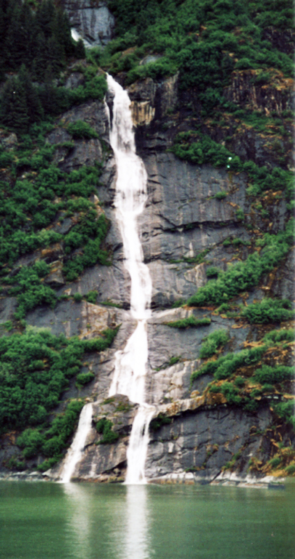 Striking waterfalls along the Stikine River